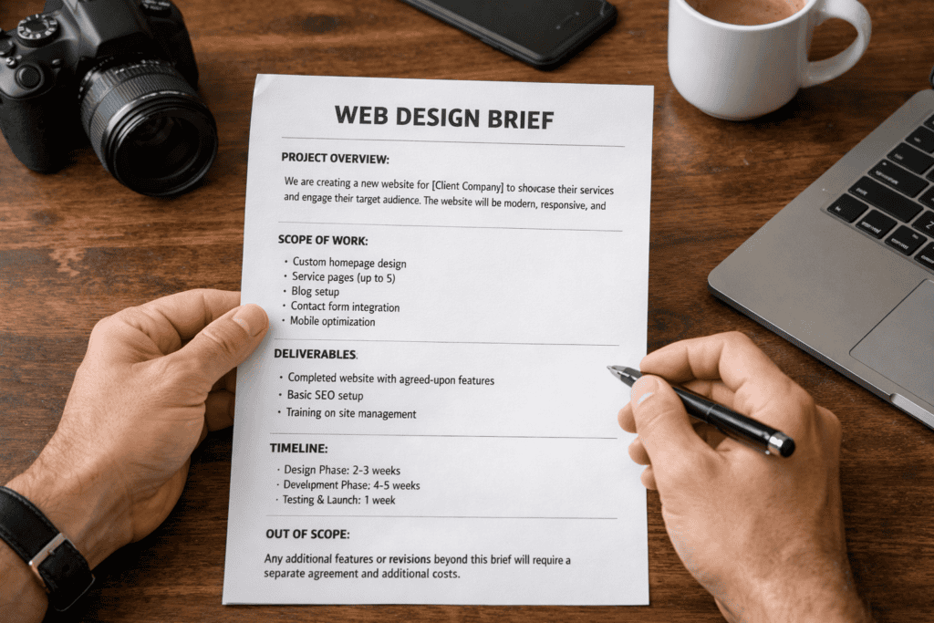 Write a Web Design Brief That Prevents Scope Creep